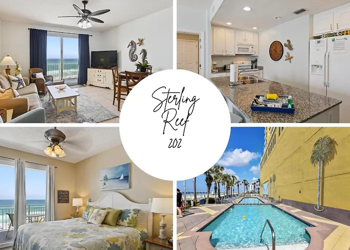 Sterling Reef 202 - 2Nd Floor Withuninterrupted Gulf View! Free Fun! Free Gas Card! Condo